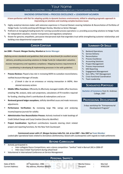 Backend Process Excellence